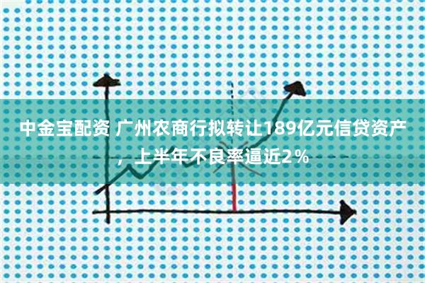 中金宝配资 广州农商行拟转让189亿元信贷资产，上半年不良率逼近2％